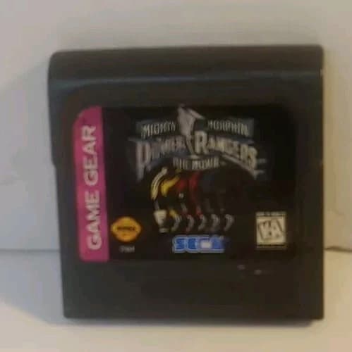 1994 Mighty Morphin Power Rangers The Movie Game by Sega Game Gear