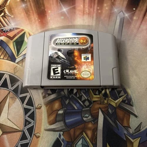 Asteroids Hyper 64 Nintendo 64 N64 Authentic Tested Working Cartridge Only