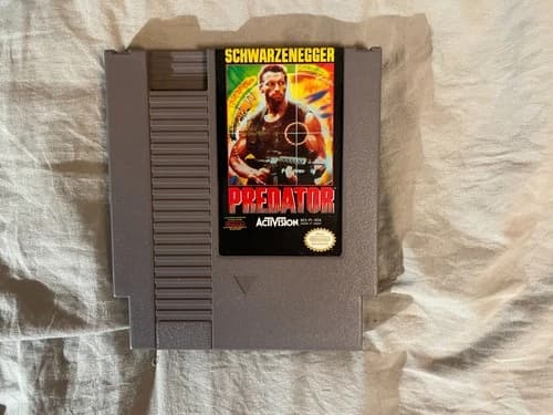 Predator Nintendo Entertainment System NES Vintage Video Game