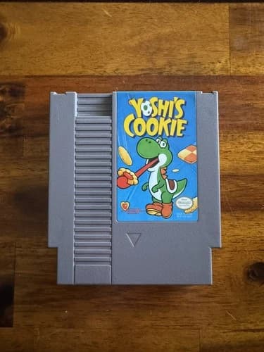Yoshi's Cookie Nintendo NES Cleaned/Tested