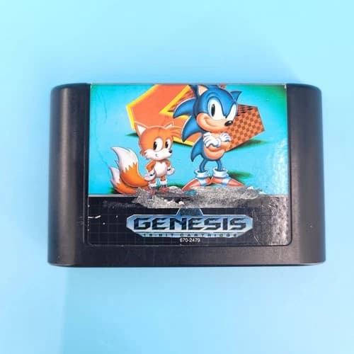 Sonic the Hedgehog 2 (SEGA Genesis, 1992) Cleaned Pins