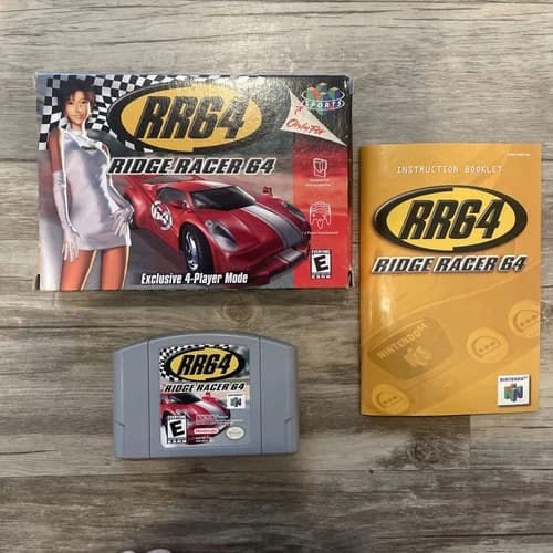Ridge Racer 64 (Nintendo 64 N64) Complete CIB