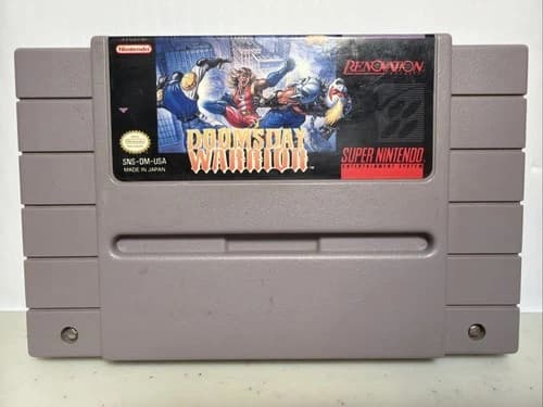 Doomsday Warrior (Super Nintendo SNES) - Authentic Cartridge Only - Tested