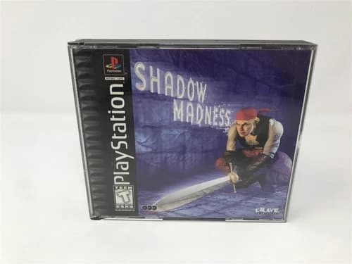 Shadow Madness Sony Playstation Ps1 - Complete In Box CIB with Jade Cocoon Demo