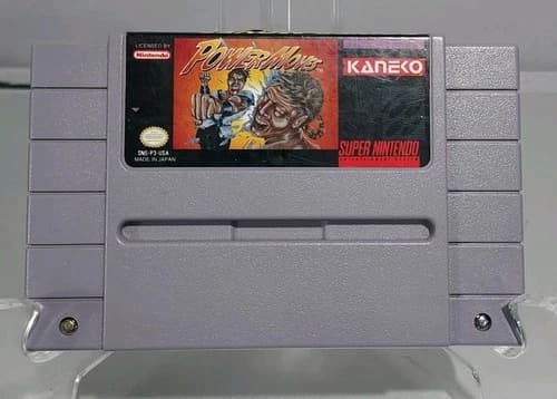 SNES: Power Moves (Super Nintendo, 1993) Game Cart Only, tested & Working great