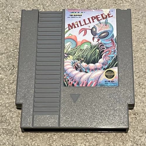Millipede Video Game Nintendo NES Cartridge Only Tested