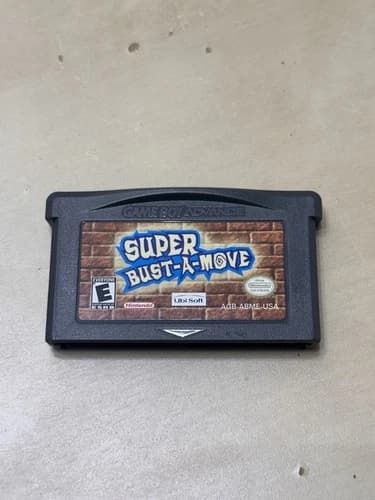 Super Bust-A-Move (Nintendo Game Boy Advance, 2001) Genuine OEM Authentic