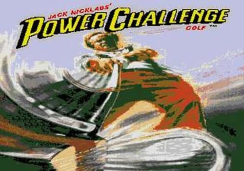 Jack Nicklaus Power Challenge Golf - Sega Genesis Game