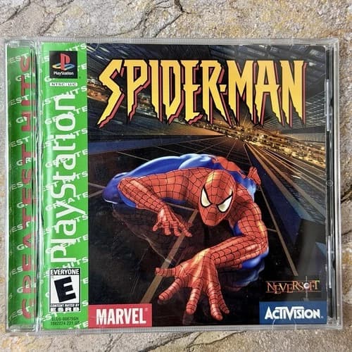Spider-Man Greatest Hits CIB - Sony PlayStation 1 PS1 **TESTED, SEE DESC**