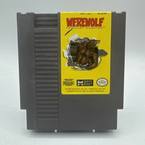 Werewolf The Last Warrior (Nintendo Entertainment System NES, 1990) Tested