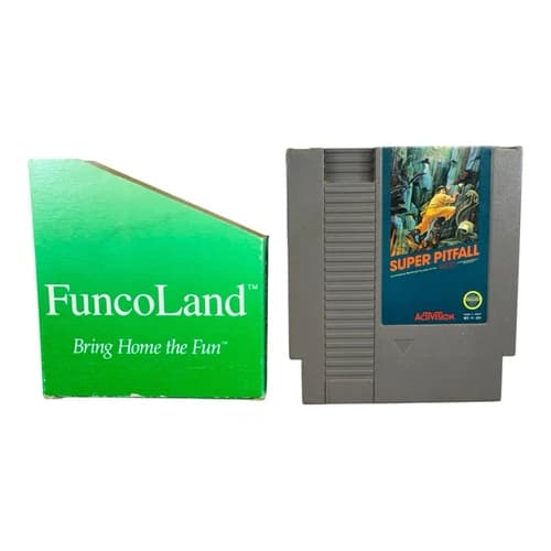 Super Pitfall (Nintendo Entertainment System NES 1987) Tested/Working Free Ship