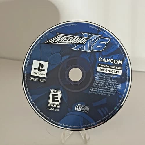 Mega Man X6 (PlayStation 1, PS1) disk only