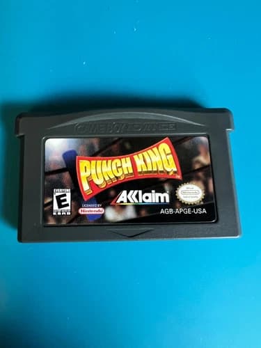 Gameboy Advance Game (GBA) - Punch King (Game Cartridge Only)