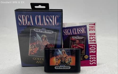 Golden Axe - Sega Genesis Classic (1989), GAME ONLY