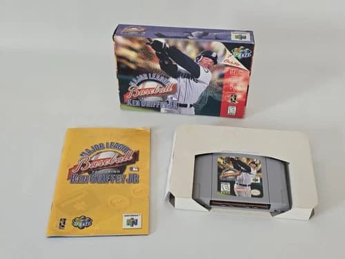 Major League Baseball Ken Griffey Jr (Nintendo 64 | N64) Complete in Box CIB