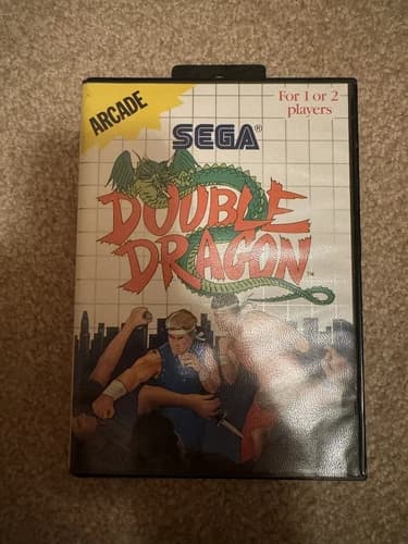 Double Dragon (Sega Master System, 1988) Authentic, CIB