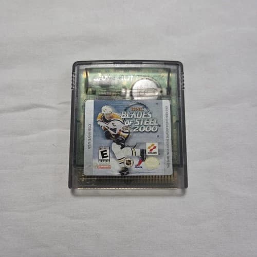 NHL Blades of Steel 2000 (Nintendo Game Boy Color, 2000) Cart Only - Tested
