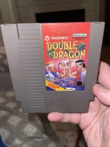 Double Dragon (Nintendo Entertainment System, 1988) Tested Free Shipping