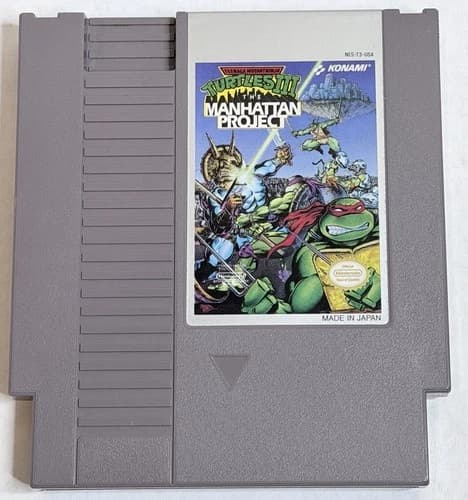 Teenage Mutant Ninja Turtles III (3): The Manhattan Project (NES)