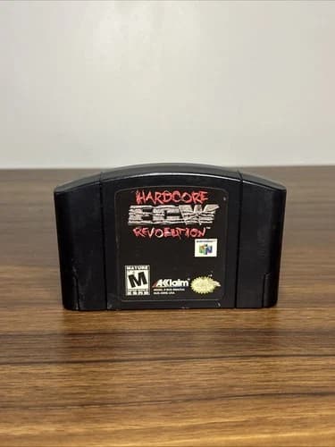 ECW: Hardcore Revolution | Nintendo 64 N64 Game | Cartridge Only | Works
