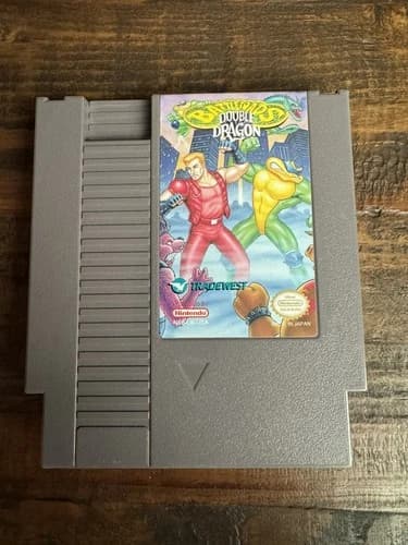Battletoads Double Dragon NES Original Game Cartridge MINT
