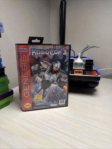 RoboCop 3 (Sega Genesis, 1993) CIB Complete Tested