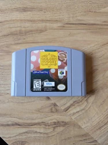 Golden Nugget 64 (Nintendo 64, 1998). Free Shipping. Poker. Casino