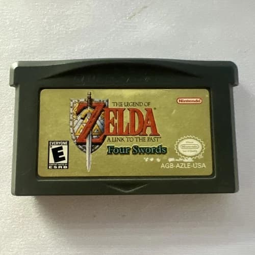Legend of Zelda: A Link to the Past Four Swords Game Boy Advance Authentic