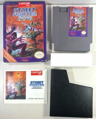 Street Fighter 2010: The Final Fight (Nintendo NES 1990) CIB