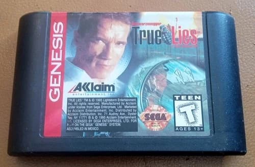 True Lies Sega Genesis. Cartridge only.