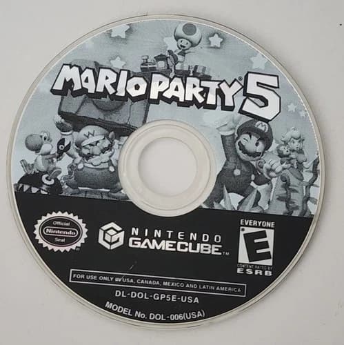Mario Party 5 Nintendo GameCube Disc ONLY (Very Clean)