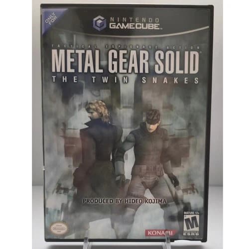 Metal Gear Solid: The Twin Snakes - Nintendo GameCube - CIB W/ Manual - Tested