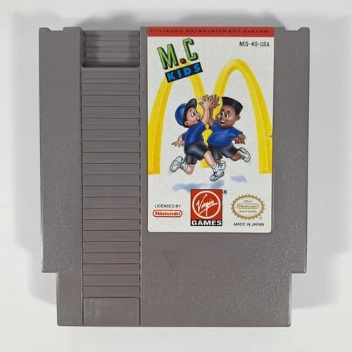 *Read* M.C. Kids Nintendo NES McDonald's Game Cartridge *Tested*