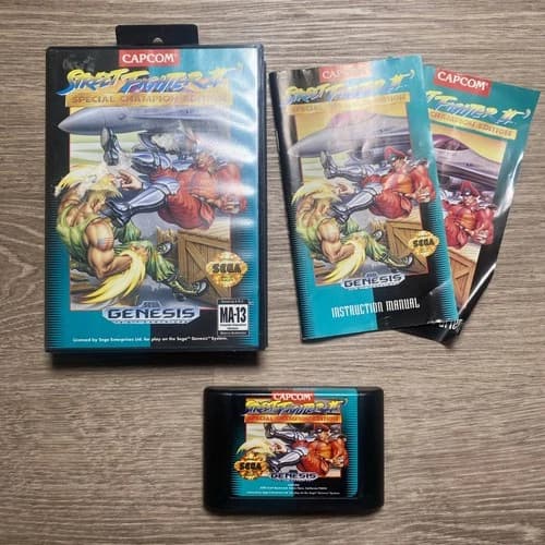 Street Fighter II: Special Champion Edition (Sega Genesis, 1993) CIB Complete