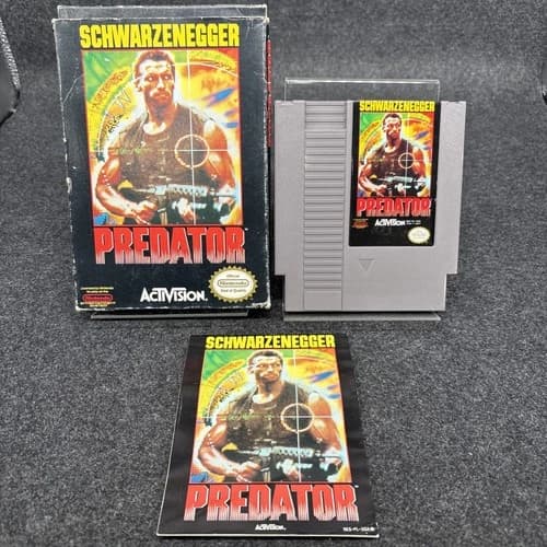 Predator (NES) - Authentic CIB Good Condition