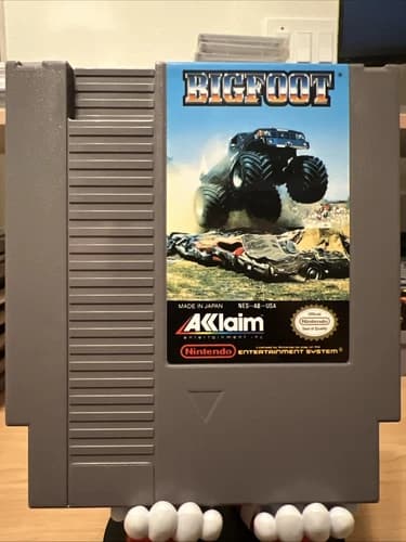 Bigfoot (NES, 1990) Authentic Tested Cartridge