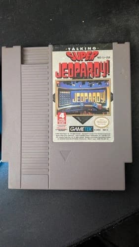 Super Jeopardy - Nintendo Entertainment System NES - CARTRIDGE ONLY