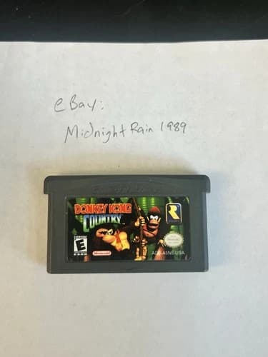 TESTED: Donkey Kong Country (Gameboy Advance) Cartridge