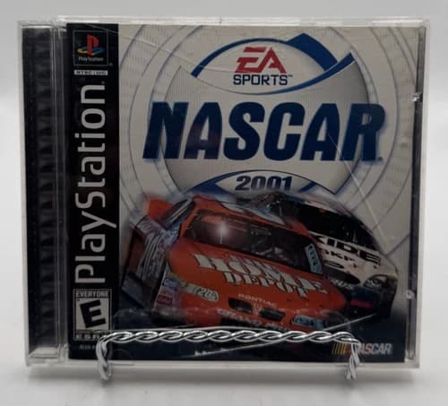 PS1 NASCAR 2001 (Sony PlayStation 1, 2000) CIB Tested