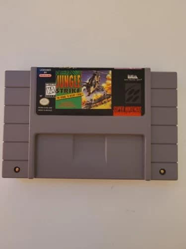 Super Nintendo | Jungle Strike:The Sequel To Desert Strike (1993) SNES Game Only