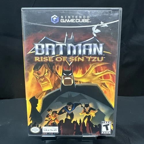 Batman Rise of Sin Tzu Nintendo GameCube Complete CIB
