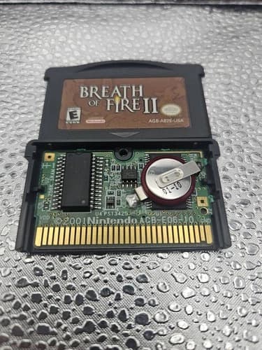 Nintendo GameBoy Advance GBA Game - Breath of Fire II - Authentic & Tested!