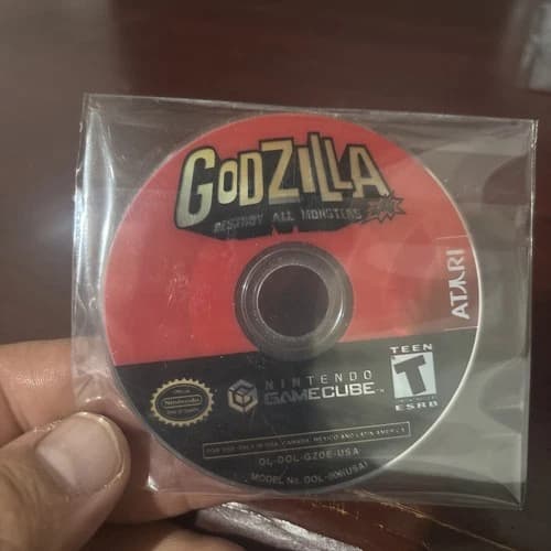 Godzilla Destroy All Monsters Melee (GameCube, 2002) Disc Only Scratched As Is