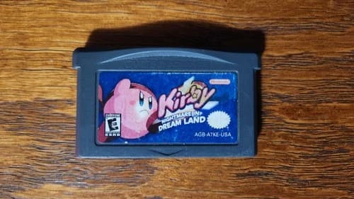 Nintendo Kirby: Nightmare in Dream Land Game Boy Advance
