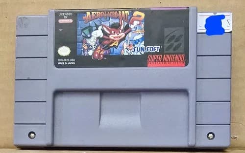 Aero the Acro-Bat 2 - Super Nintendo SNES - Cart Only
