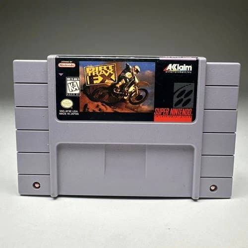 Super Nintendo SNES - Dirt Trax FX - Cartridge Only
