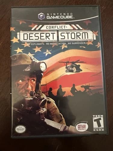 Conflict: Desert Storm (Nintendo GameCube, 2003) Complete CIB