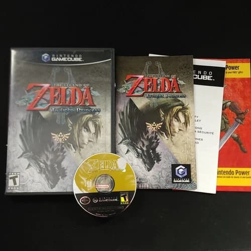 The Legend of Zelda: Twilight Princess GameCube CIB NTSC-U/C Tested