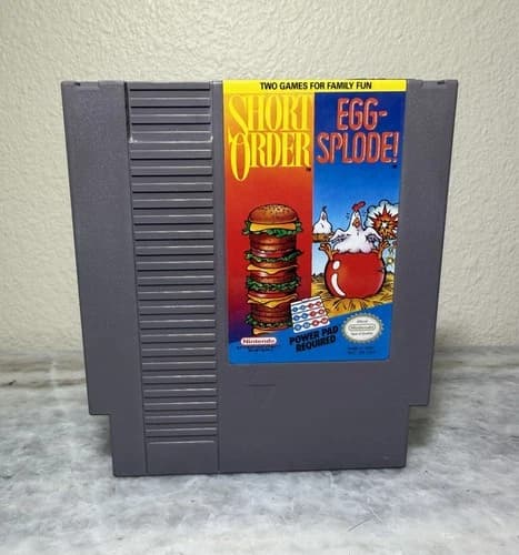 Short Order/Eggsplode (Nintendo Entertainment System, 1989)