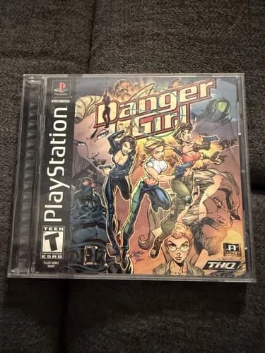 Danger Girl (Sony PlayStation 1, 2000) Complete